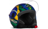 CAPACETE ABERTO PRO TORK NEW LIBERTY THREE PATRIOTA AZUL/VERDE